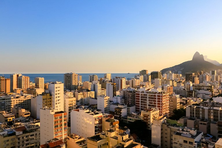 Mar, Lagoa, Vista Incrível em Ipanema