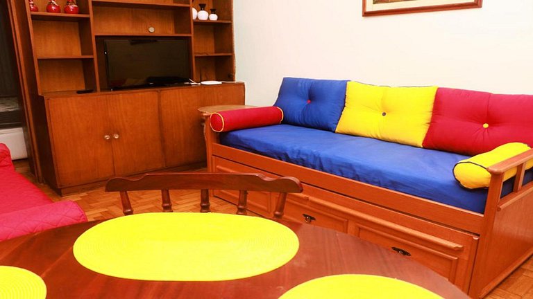 Great location, close to the Copacabana beach!