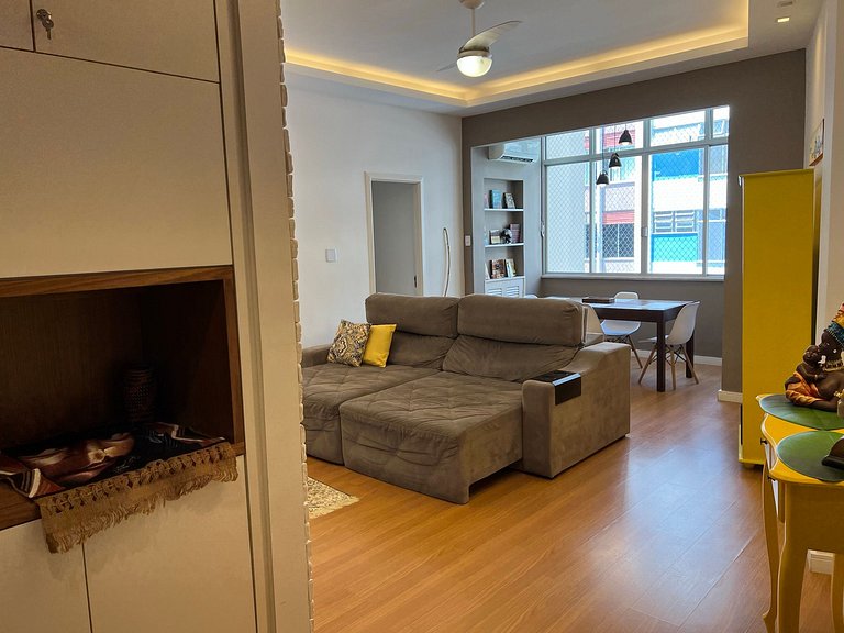 Apto 2 quartos em copacabana, pertinho da praia!