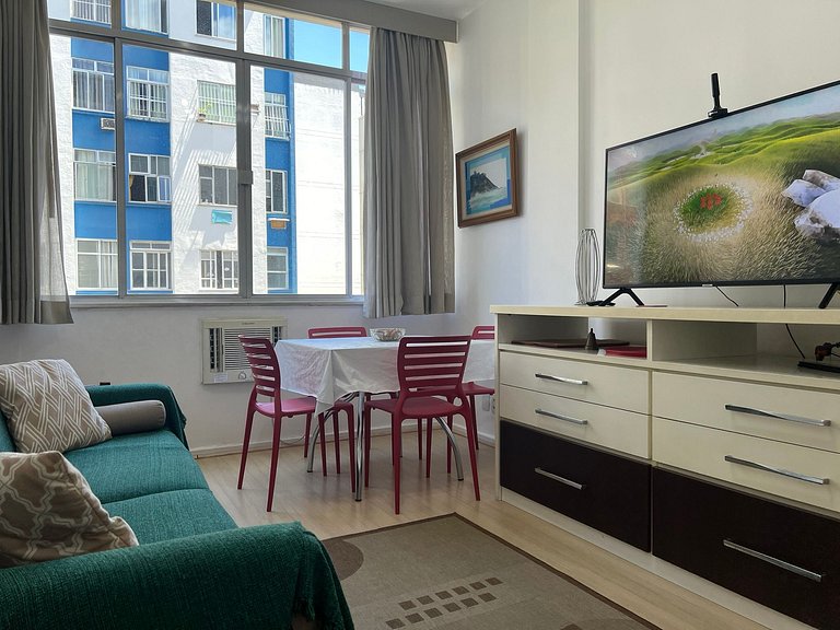 Coração de copacabana, 2 quarto em copacabana, 4 pax pertinh