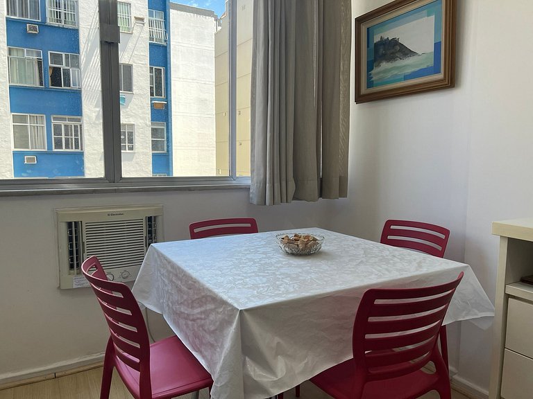 Coração de copacabana, 2 quarto em copacabana, 4 pax pertinh