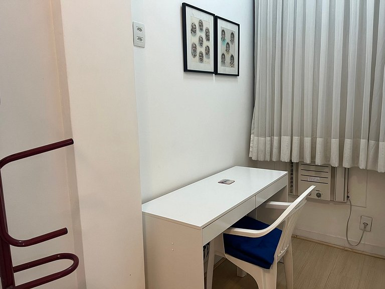 Coração de copacabana, 2 quarto em copacabana, 4 pax pertinh