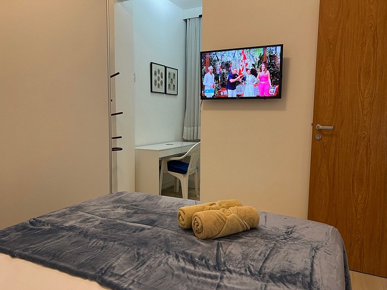 Coração de copacabana, 2 quarto em copacabana, 4 pax pertinh