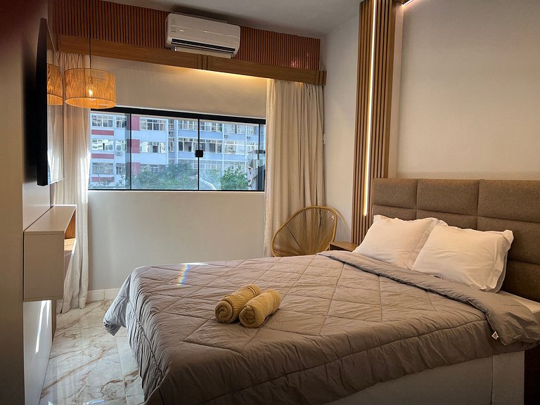 Studio recem reformado pertinho da Praia!