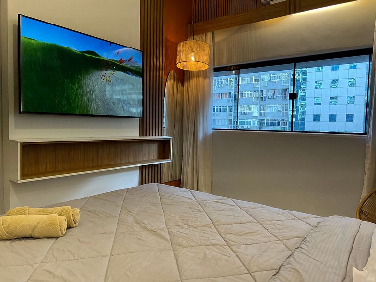 Studio recem reformado pertinho da Praia!