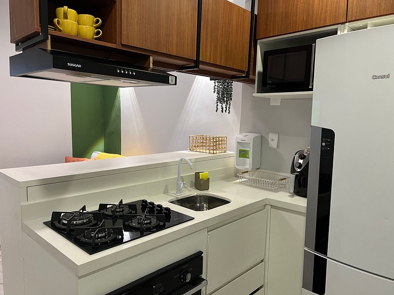 Studio recem reformado pertinho da Praia!