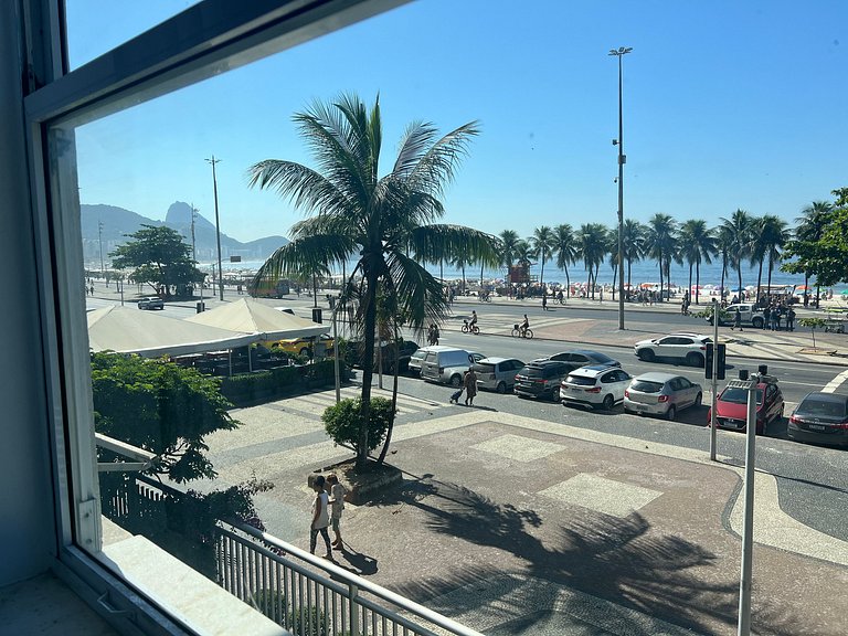 studio 4 pessoas Frente Mar!