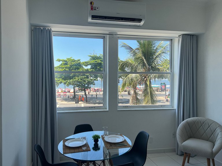 studio 4 pessoas Frente Mar!