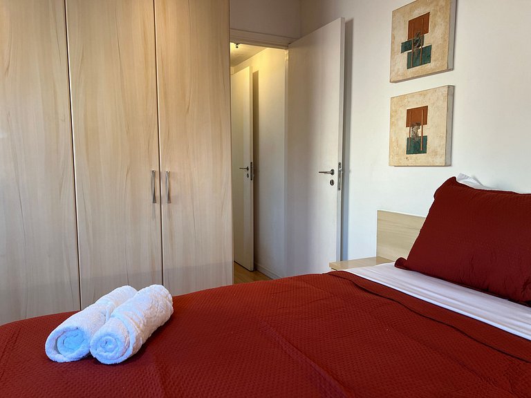 Apto Conforto a Passos da Praia
