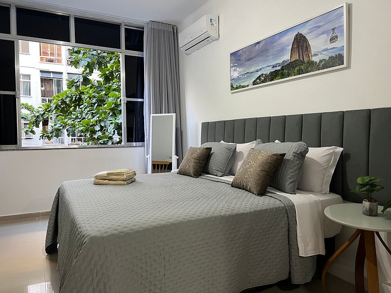 Amplo Studio Recem reformado a 5 min da praia