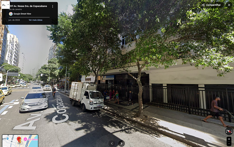 Copacabana a 200 metros da Orla 4 pessoas