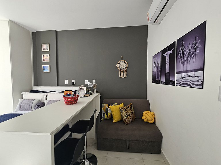Studio 612 a 5 min da praia!