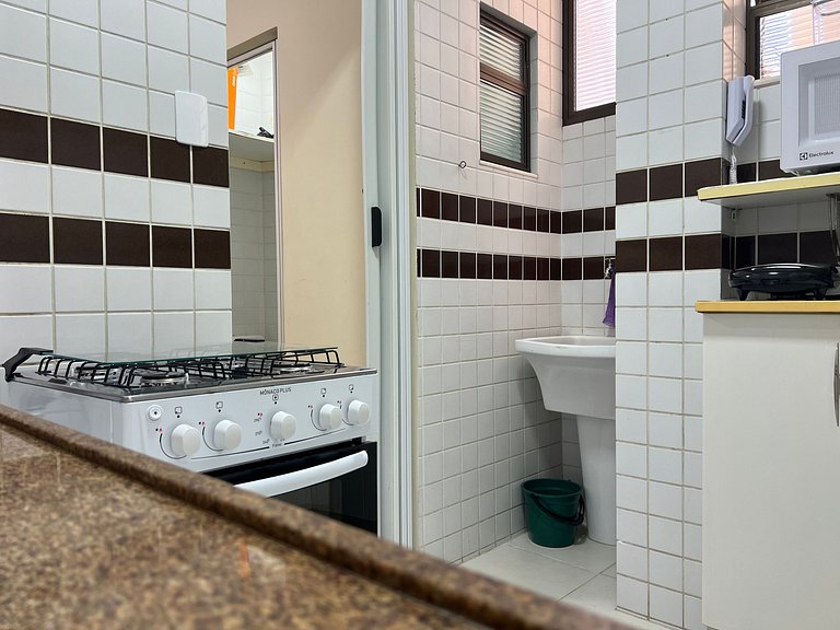 Tranquilo apartamento em copacabana 2pax
