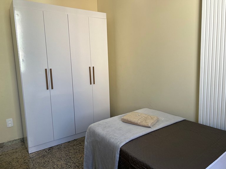 Tranquilo apartamento em copacabana 2pax