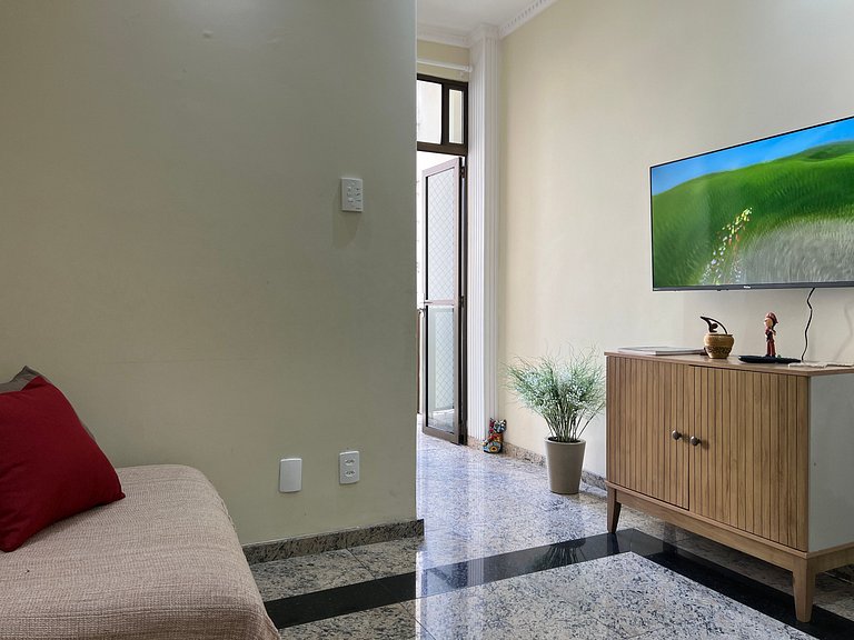 Tranquilo apartamento em copacabana 2pax