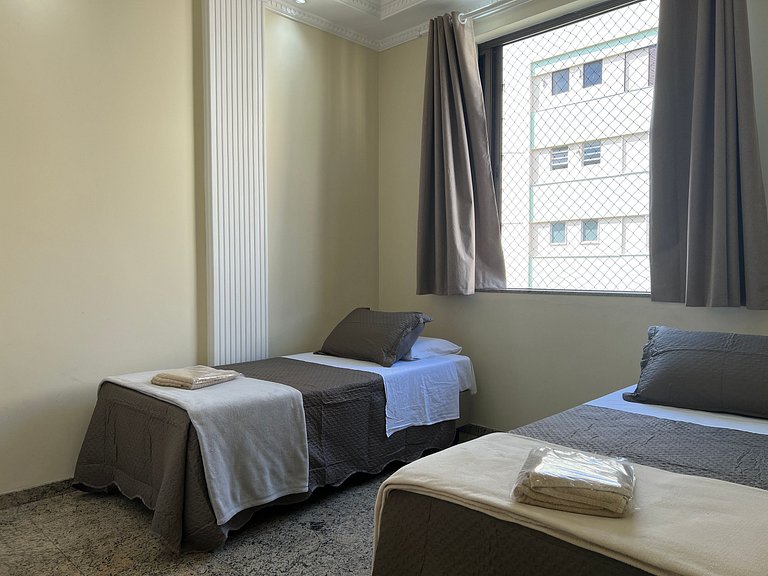 Tranquilo apartamento em copacabana 2pax