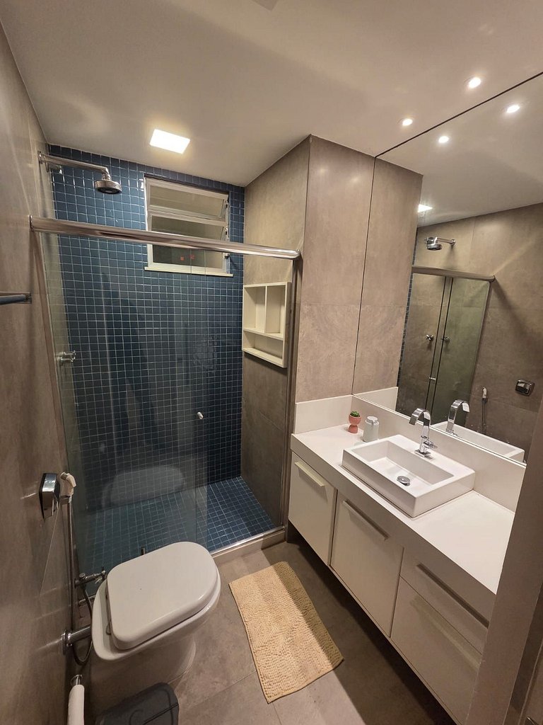 Apto 2 quartos no Leblon com suíte e conforto 184