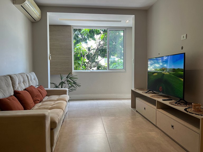 Apto 2 quartos no Leblon com suíte e conforto 184