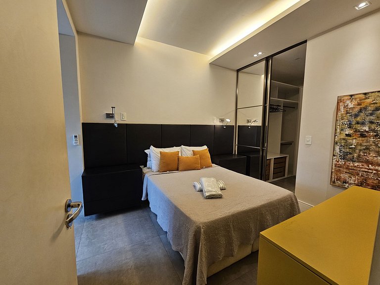 Apto 2 quartos no Leblon com suíte e conforto 184